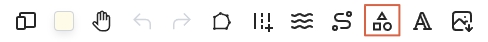 Step 4: Select shape and draw a circle
