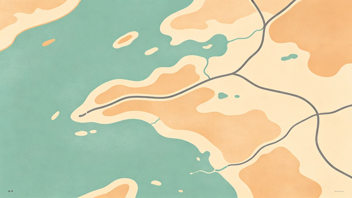 Soft Land Shapes vs Realistic Maps