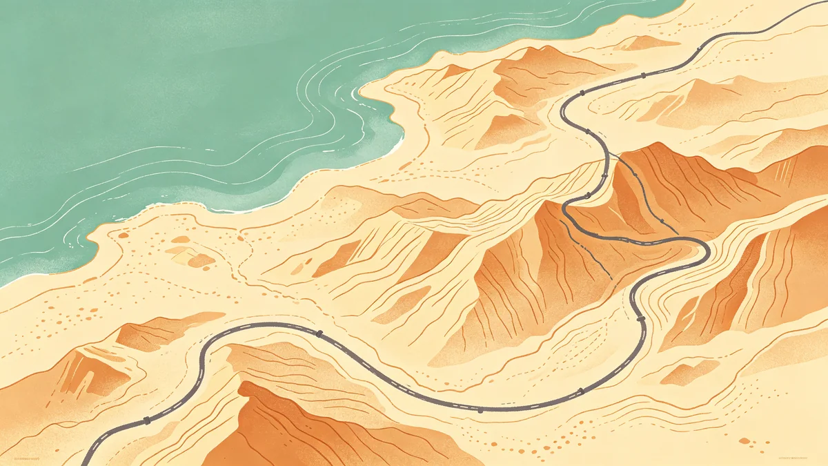 Hiking Trail Map Poster: Style Your Route Like Wall Art